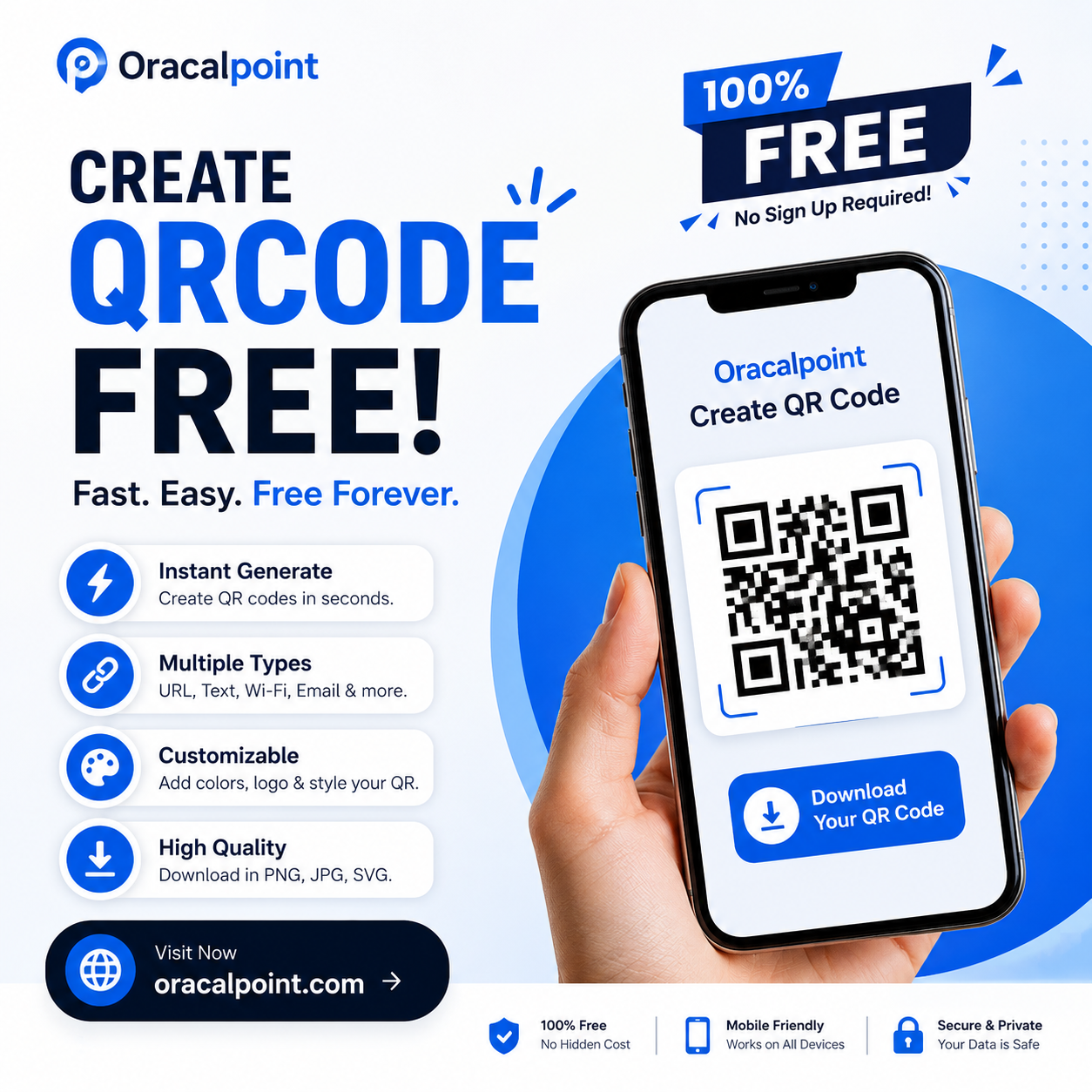 Create QR Codes Free