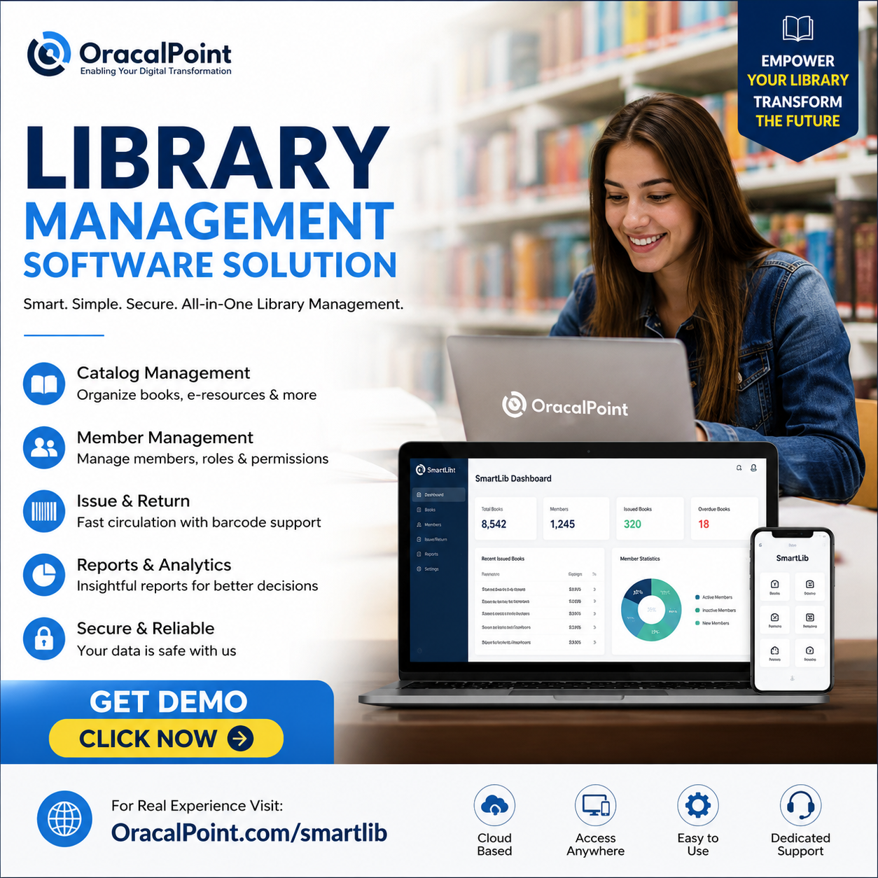 Smart Library Management Software